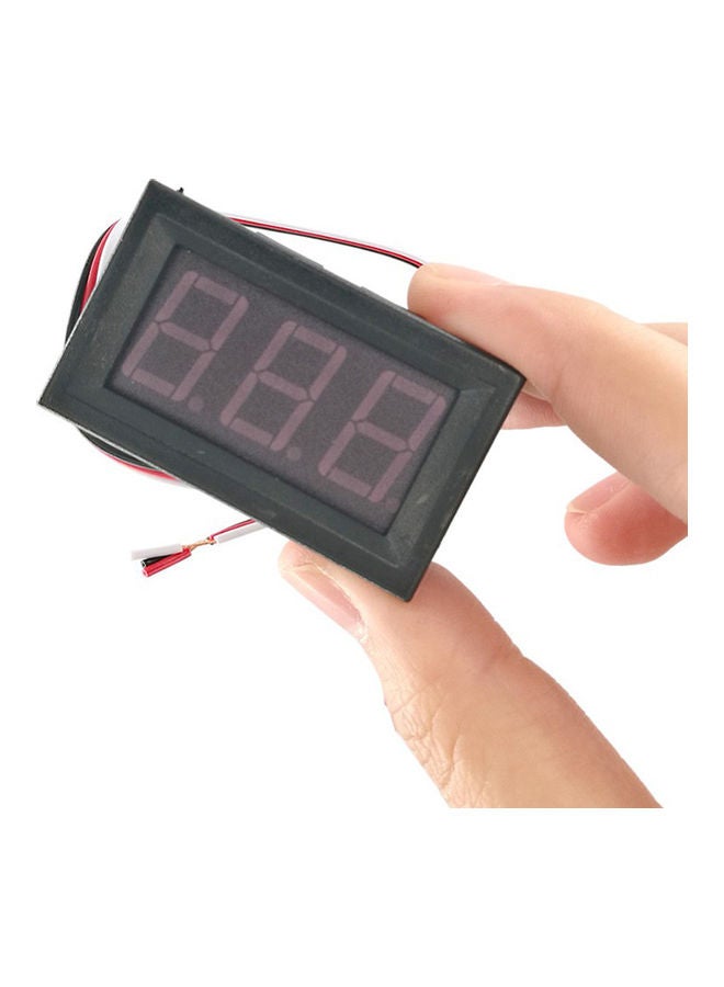 Mini 0.56 inch LED Digital DC 4.5V-30V Voltmeter Volt Voltage Panel Meter Tester Red 20*10*20cm - Image 3