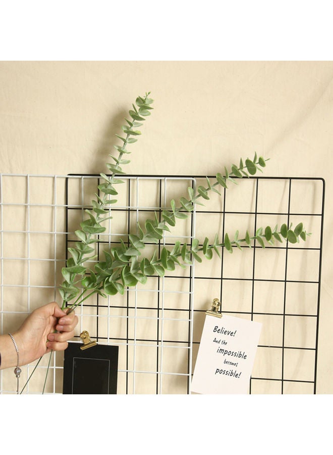2Pcs Artificial Plant Fake Eucalyptus Leaf Home Garden Wedding Party Decoration Multicolor 20*10*20cm - Image 2