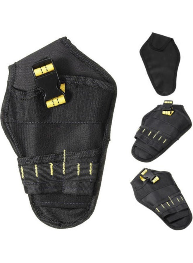 Generic - Heavy Duty Drill Drive Holster Cordless Tool Bag Pocket Bit Holder Belt Pouch Black 20*10*20cm - Image 1