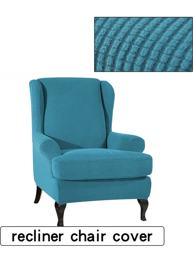 Generic - Sofa Covers Wing Chair Elastic Fabric Stretch Couch Slipcover Polyester Spandex Furniture Protector (Dark green) Dark green 28.00*6.00*28.00cm - Image 1