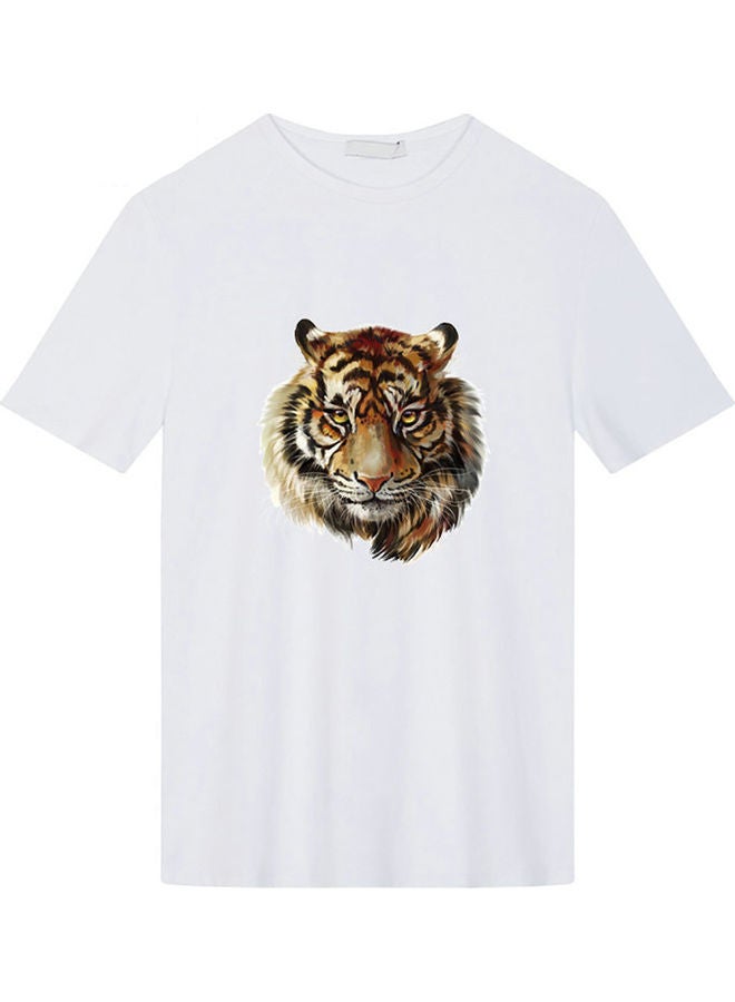Tiger Head Patch Heat Transfer Sticker Iron-on Appliques DIY Clothes Decor multicolor 20*10*20cm - Image 5
