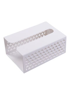 Wall-mounted Paper Towel Holder Toilet Tissue Box Paper Storage Organizer white 20*20*20cm