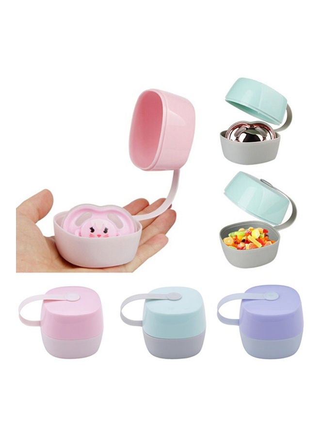 Portable Infant Baby Pacifier Soother Nipple Storage Box Case Holder Container Green 20*10*20cm  - Image 2
