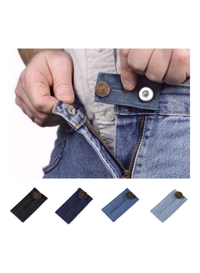 Trousers Jeans Denim Waist Belt Extender Button Maternity Clothes Accessories Light Blue 20*10*20cm  - Image 2