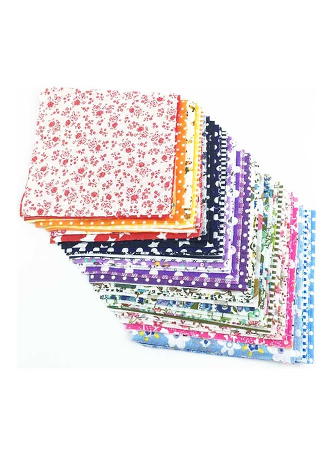 30Pcs 10x10cm Patchwork DIY Crafts Floral Pattern Sewing Cotton Fabric Cloth Random Color 20*10*20cm - Image 2