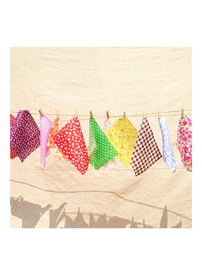 30Pcs 10x10cm Patchwork DIY Crafts Floral Pattern Sewing Cotton Fabric Cloth Random Color 20*10*20cm - Image 5