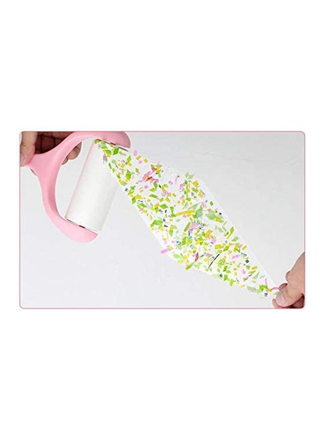 Lint Roller, Super Sticky Pet Hair Remover Kit with 9 Refills, Adhesive Lint Brush for Clothes,Carpet, Car Seats, Dust,Dogs, Cats Assorted 11.5x20cm