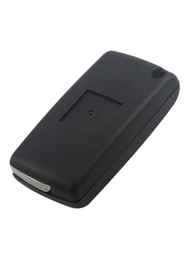 Generic - 2 Button Flip Key Shell Case For Peugeot 306 407 807 Citroen C3 C4 C6 Berlingo Black 20*10*20cm - Image 1
