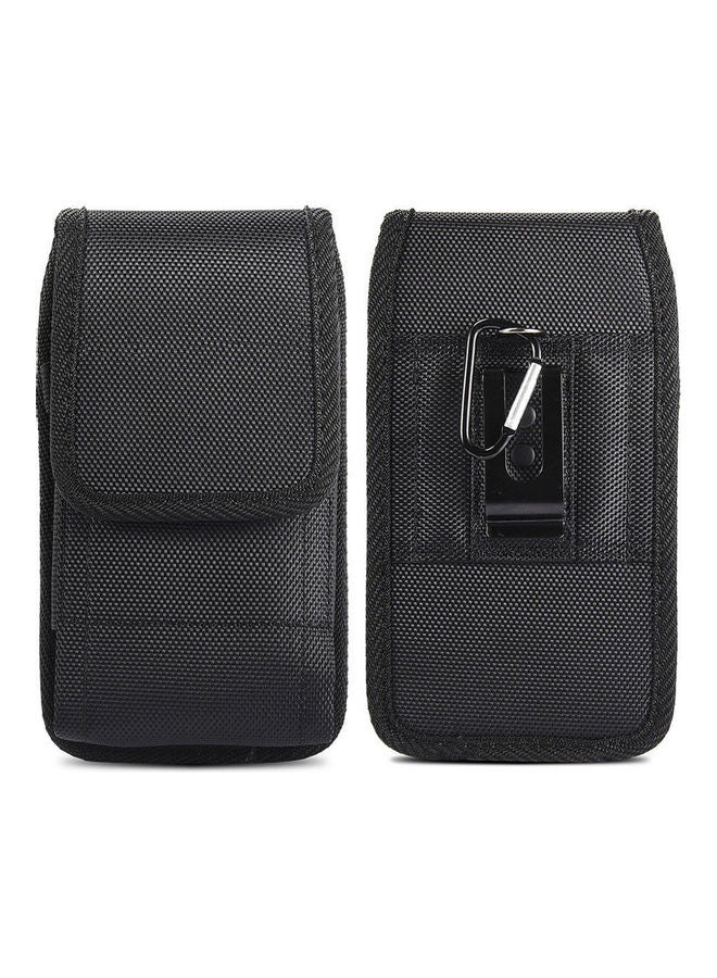 Oxford Cloth Phone Case for iPhone 6 8 7 Plus Vertical Pouch Belt Clip Waist Bag black 20*10*20cm - Image 3