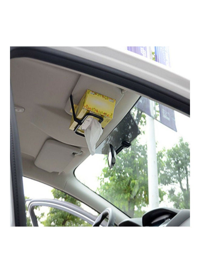 Sun Visor Seat Back Tissue Box Holder Paper Napkin Clip Bracket Car Accessories Black 20*10*20cm - Image 5