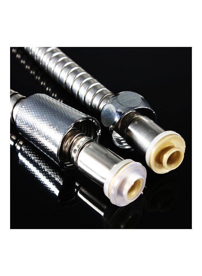Generic - Stainless Steel Flexible Explosion-proof Bathroom Shower Plumbing Hose Pipe silver 20*10*20cm - Image 1