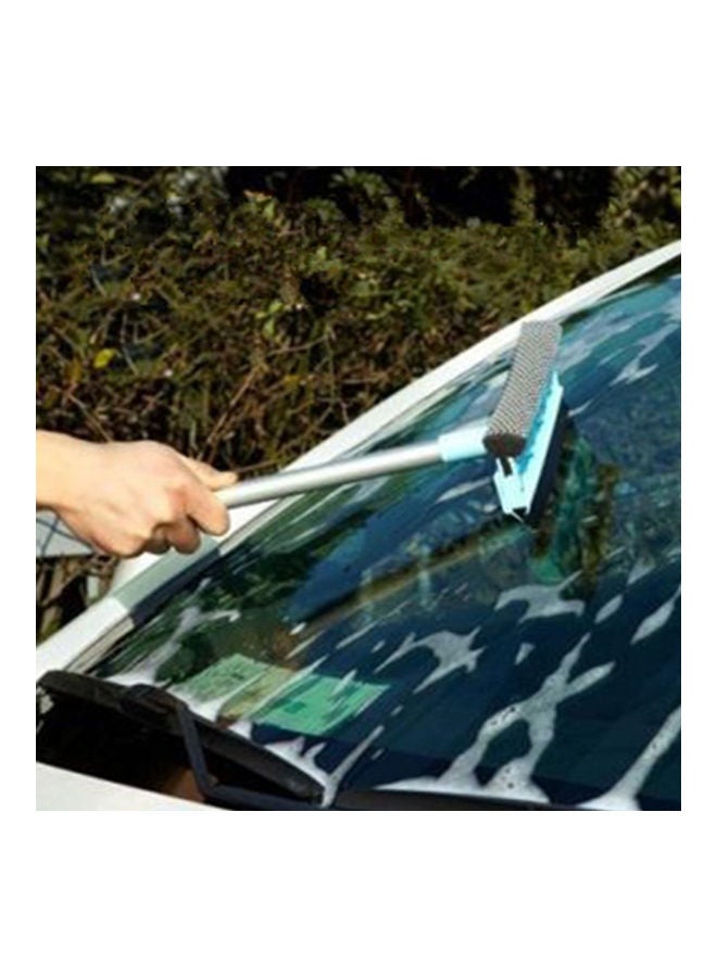 Detachable Home Double Side Glass Cleaning Brush Window Wiper Squeegee Scrubber Pink 20*10*20cm - Image 3