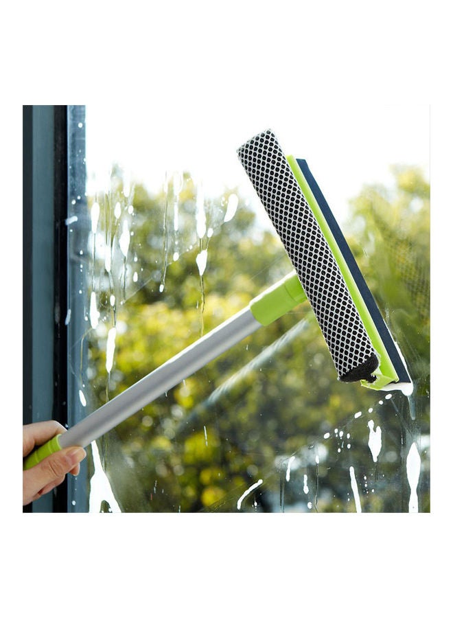Detachable Home Double Side Glass Cleaning Brush Window Wiper Squeegee Scrubber Blue 20*10*20cm - Image 2
