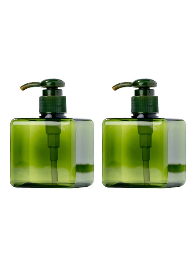 Portable Body Lotion Shampoo Cream Press Pump Empty Bottle Reusable Dispenser Brown 20*10*20cm - Image 2