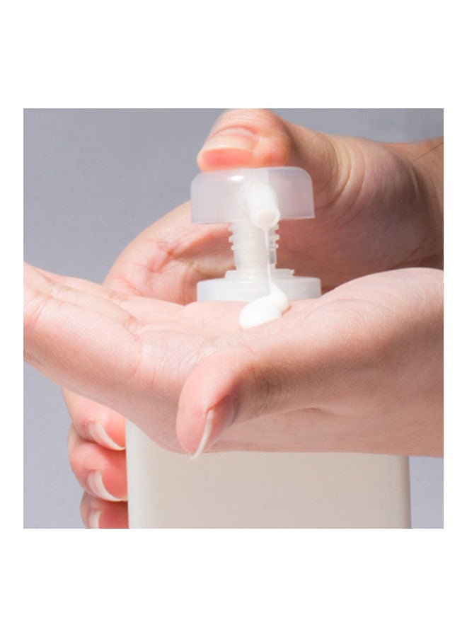Portable Body Lotion Shampoo Cream Press Pump Empty Bottle Reusable Dispenser Brown 20*10*20cm - Image 4