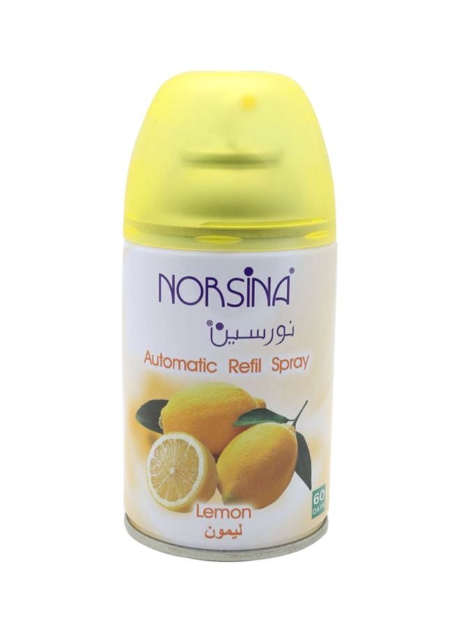 Norsina - Automatic Air Freshener Refill Spray - Lemon 250ml - Image 1