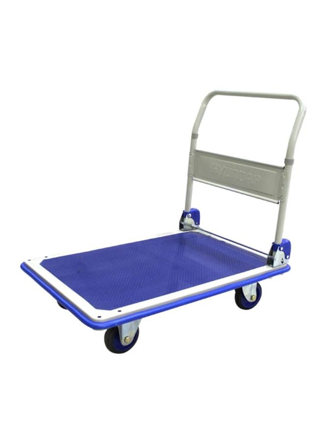 HYUNDAI 4-Wheel Platform Trolley Blue/White/Black 300kg