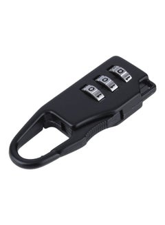 1-piece Travel Suitcase Code Lock Black/Silver - v1604759625/N16119323A_6