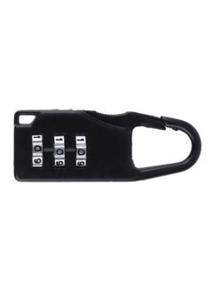 1-piece Travel Suitcase Code Lock Black/Silver - v1604759626/N16119323A_7