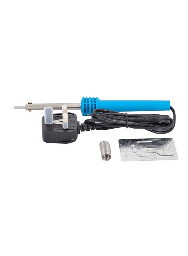Terminator Soldering Iron With Solder Wire Blue/Silver/Black  - Image 1