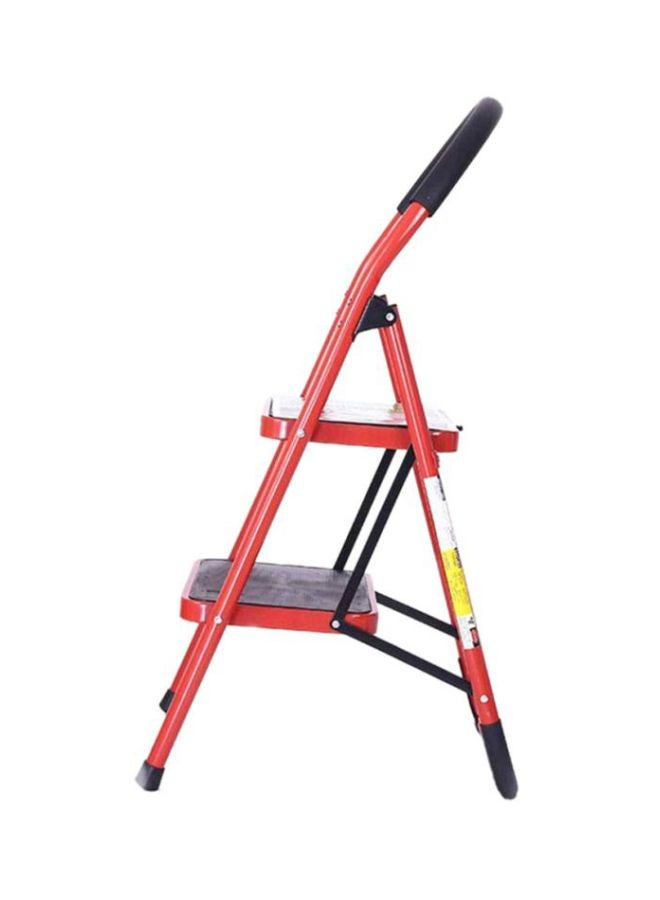 upspirit 2-Step Platform Ladder Red/Black 95x45x6centimeter  - Image 2