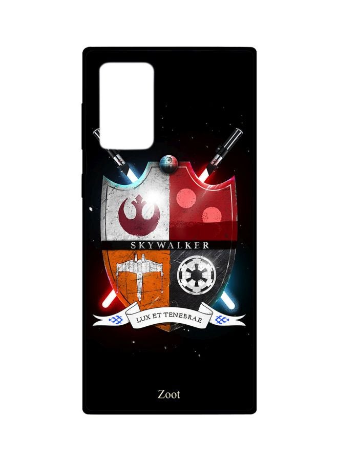 Zoot Skywalker Shield Printed Case Cover For Samsung Galaxy Note20 Ultra Black/Red/White  - Image 1