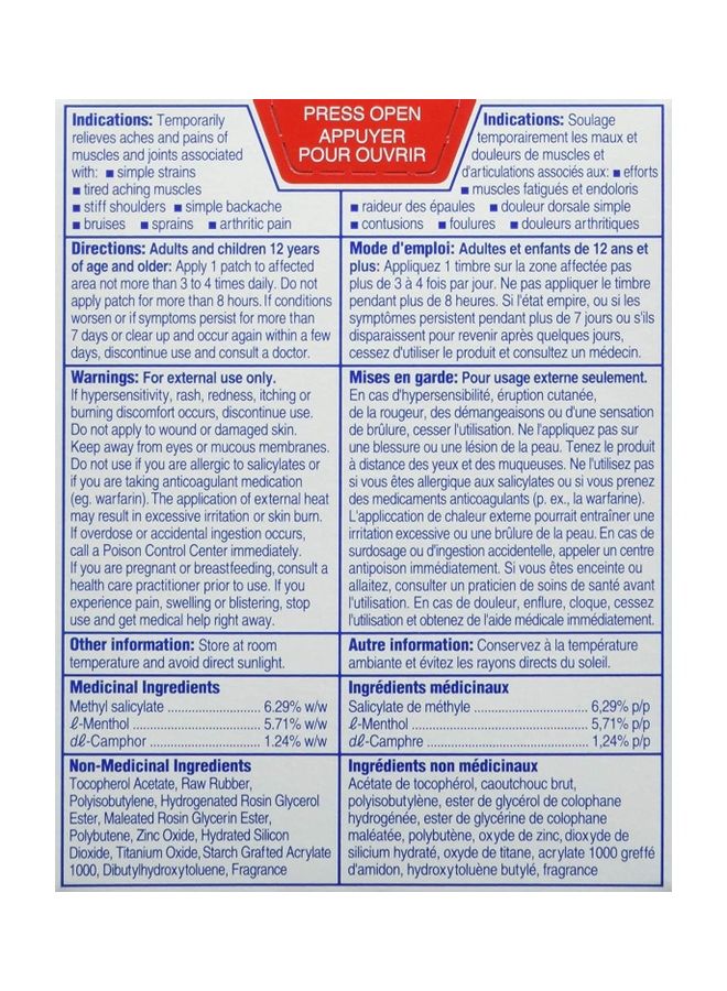 Salonpas - Patches 140 Pieces- 6.5 X 4.2 Cm - Image 1