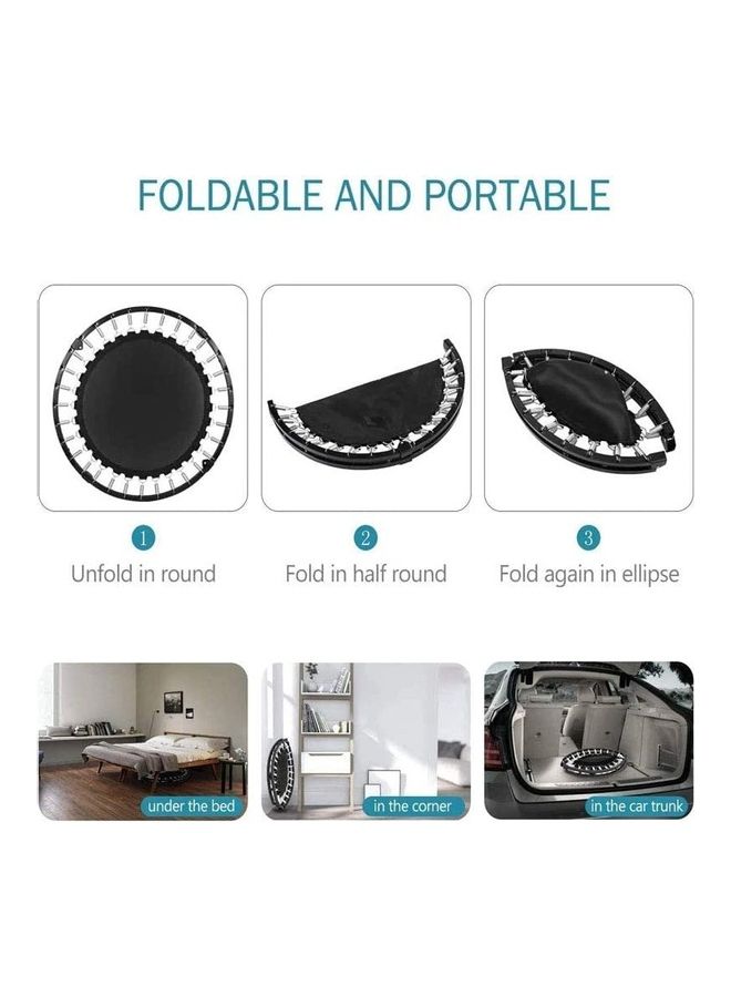 Cool Baby Foldable Armrest Indoor Trampoline 103*103*115cm  - Image 2