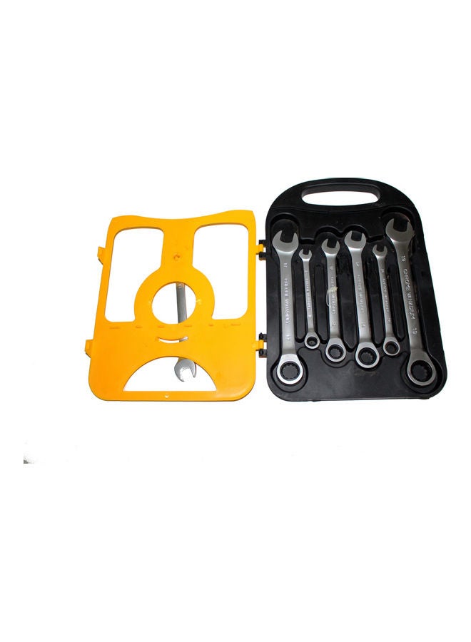 7 PCS Combination Spanner Set 6mm to 22mm Silver 20cm - Image 2