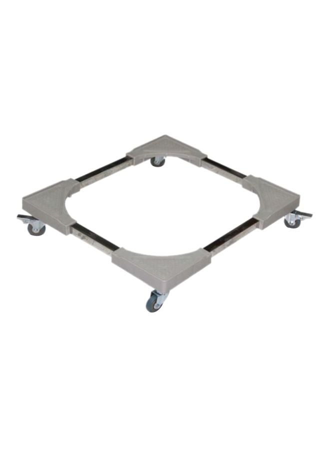 Leostar Refrigerator Stand Grey/Silver 70x53x53cm - Image 1