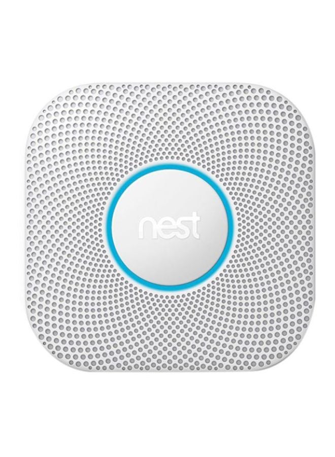 Nest Wired Carbon Monoxide Alarm White 5.3x5.3x1.5inch  - Image 1