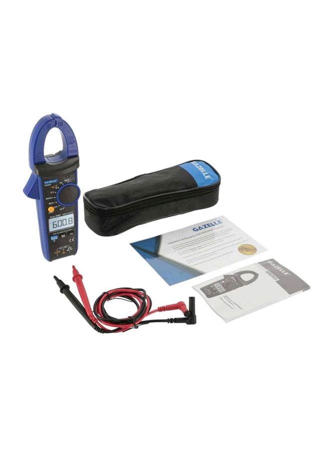 Gazelle Digital Clamp Meter Black/Blue - Image 2