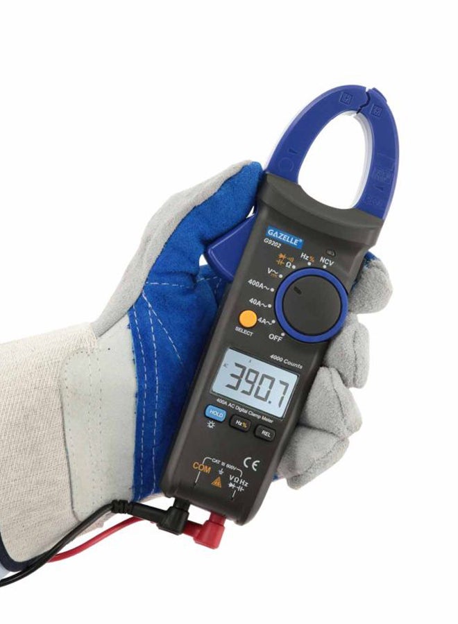 Gazelle Digital Clamp Meter Black/Blue - Image 4