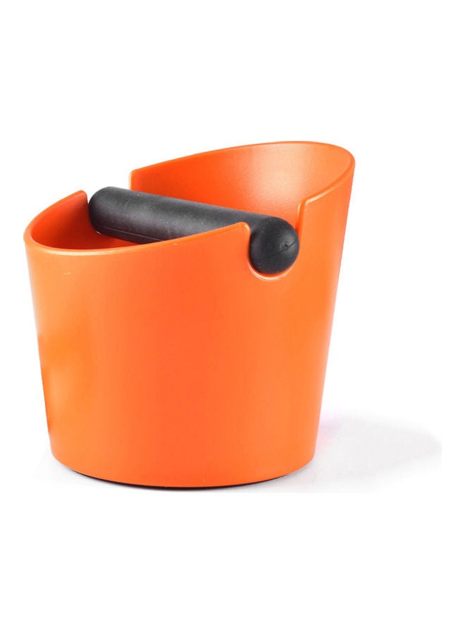 Coffee Grind Knock Box And Espresso Dump Bin Slag Bucket Coffee Machine Accessories Orange 15*15*15cm  - Image 1