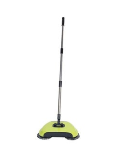 360 Degree Rotating Brush Spin Hand Broom Green/Black/Silver 112x30x17cm - v1604762253/N16119211A_2