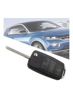 434MHz 3 Buttons Car Vehicle Uncut Remote Key Case Fob with ID48 Chip for black 20*10*20cm