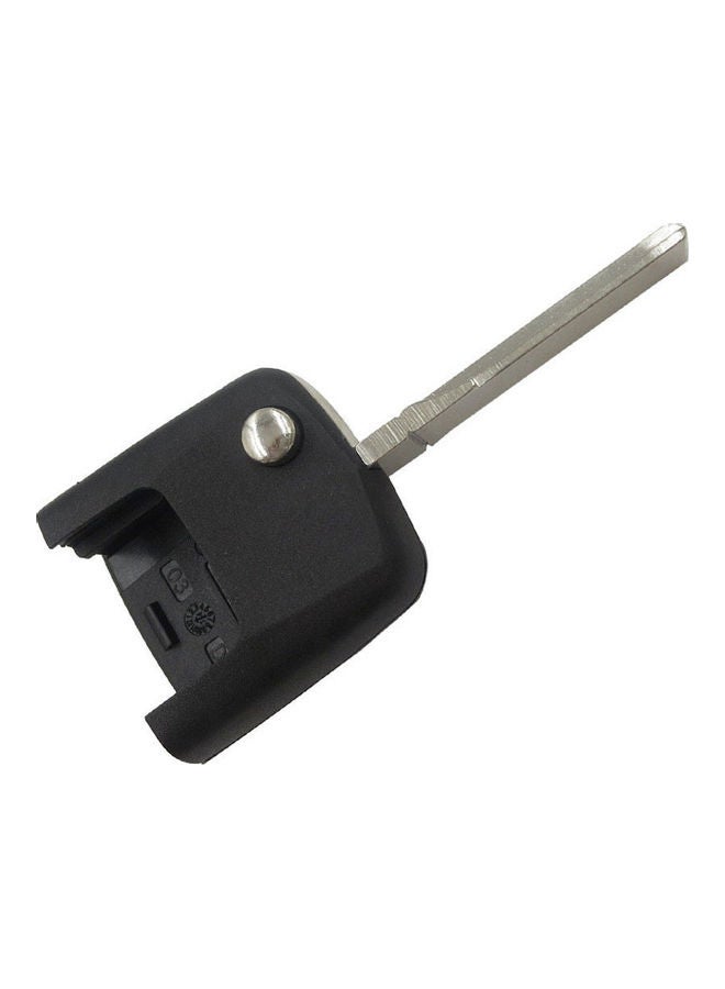 Generic - 434MHz 3 Buttons Car Vehicle Uncut Remote Key Case Fob with ID48 Chip for black 20*10*20cm - Image 1