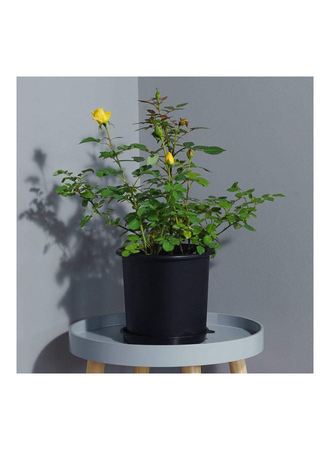 Generic - Slotted Orchid Flower Garden Inner Outer Pot Planter Tray Tabletop Ornament White Pots 20*10*20cm - Image 1