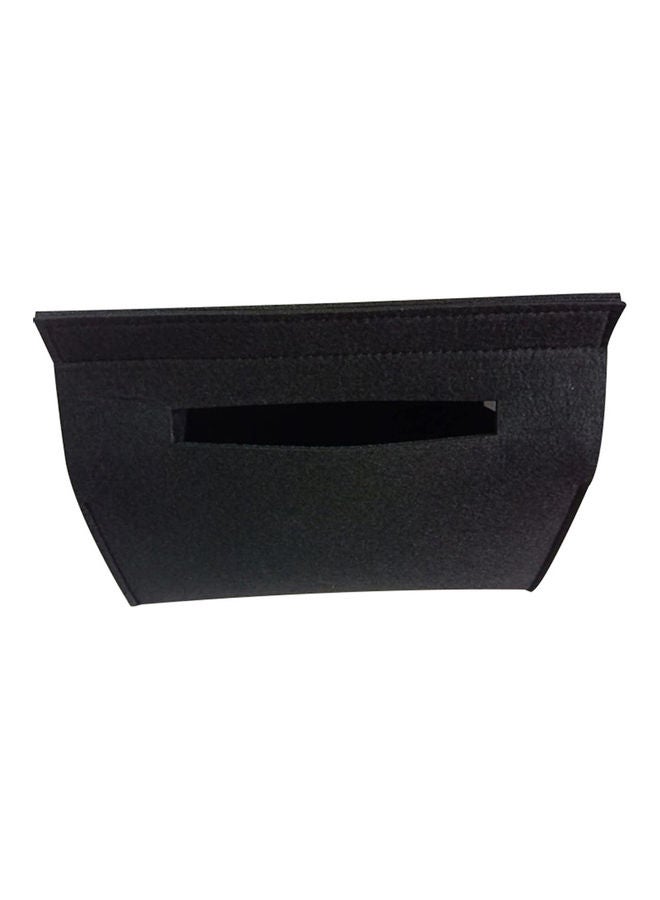 Felt Tissue Box Paper Towel Case Living Room Desk Car Napkin Holder Home Decor Dark Grey 20*10*20cm  - Image 4