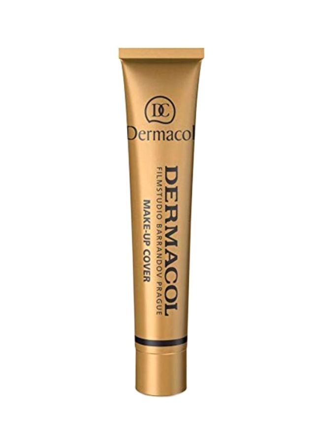 Dermacol Make-Up Cover Liquid Foundation 209 Light Beige Peach - Image 1