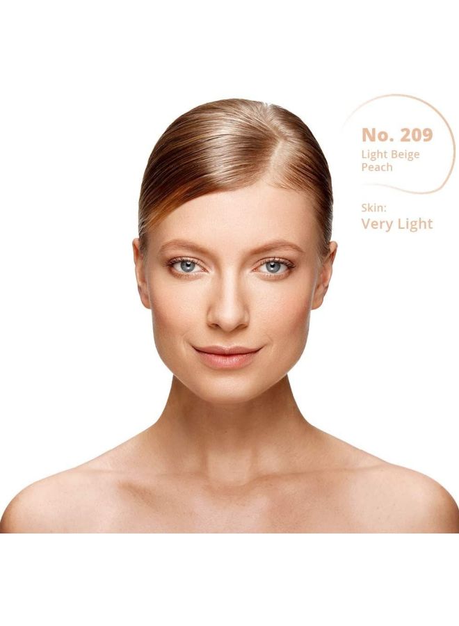 Dermacol Make-Up Cover Liquid Foundation 209 Light Beige Peach - Image 3