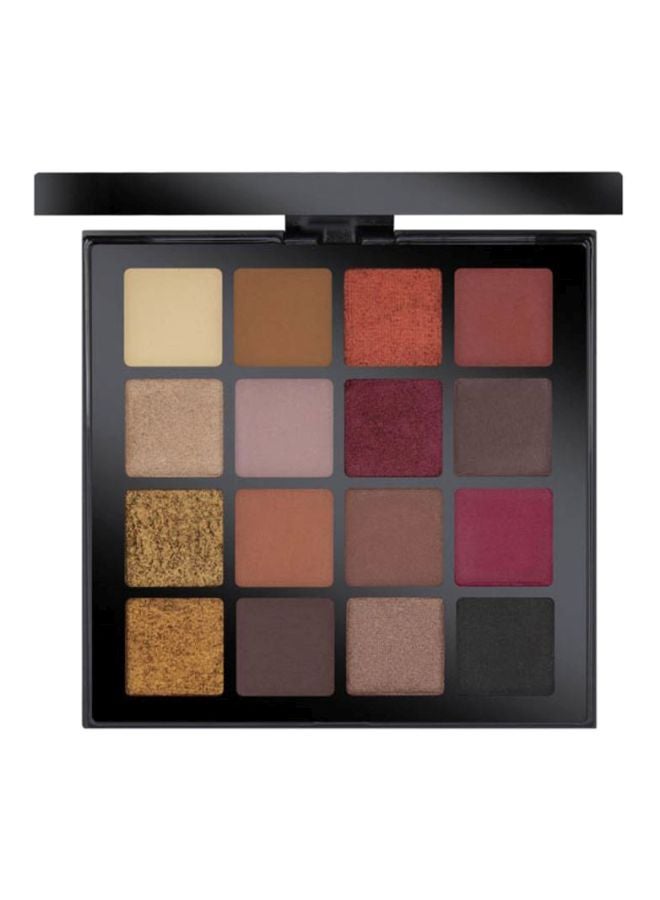 Character Glam Look Eyeshadow Palette Brown/Gold/Orange  - Image 1