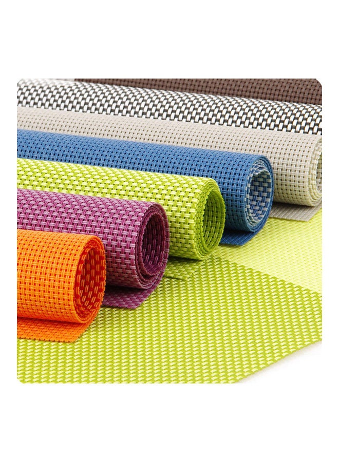 1Pc Waterproof Rectangular Placemat with Antiskid Texture for Table Decor gray white 45*45*45cm - Image 2