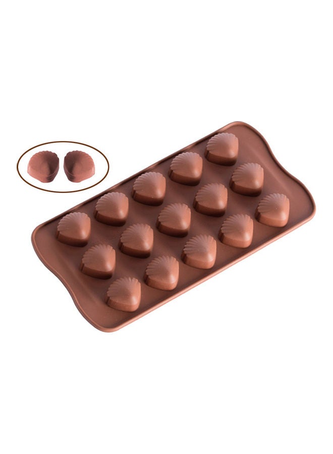 Silicone Mold for DIY Chocolate Candy Fondant Cake Baking Brown 20*20*20cm  - Image 4