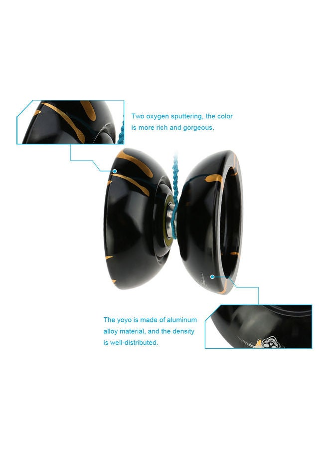 Magic Yoyo - Professional Magic Yoyo N11 8 Ball KK Bearing With Spinning String For Kids 9 x 6.2cm - Image 1
