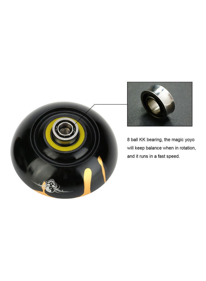 Magic Yoyo - Professional Magic Yoyo N11 8 Ball KK Bearing With Spinning String For Kids 9 x 6.2cm - Image 1