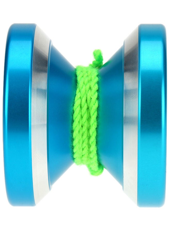 Magic Yoyo - Professional Magic Yoyo N8 Aluminum Alloy Metal Yoyo 8 Ball KK Bearing with Spinning String for Kids Blue 9 x 6.2cm - Image 1