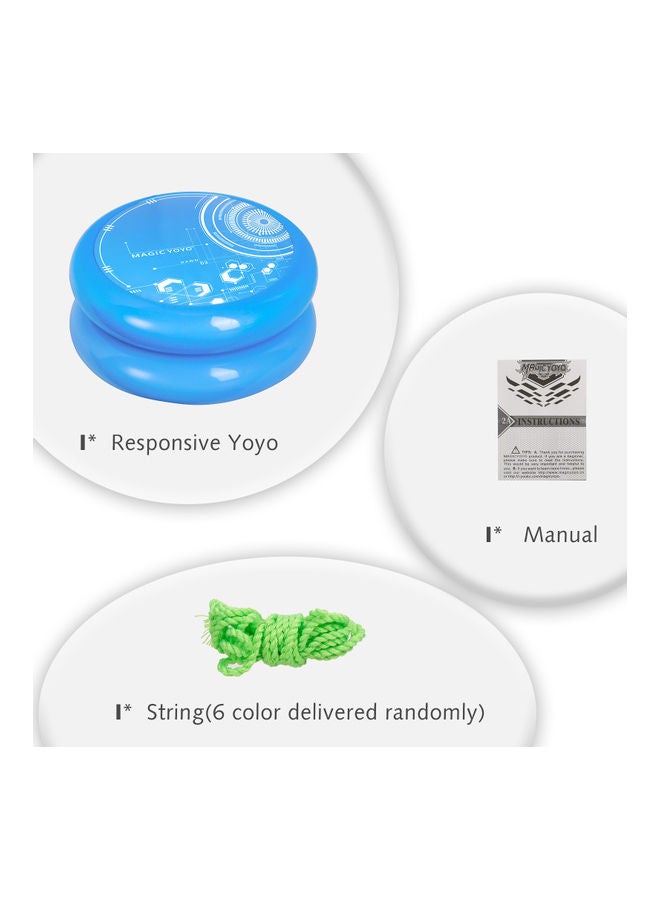 Magic Yoyo - Kids Beginner Yoyo With Narrow Bearing 9 x 6cm - Image 1