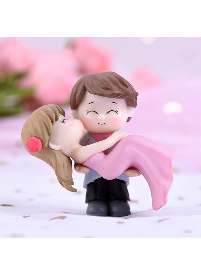 Sweet Couple Bride Groom Model Multicolour 20 x 10 x 20cm - Image 3
