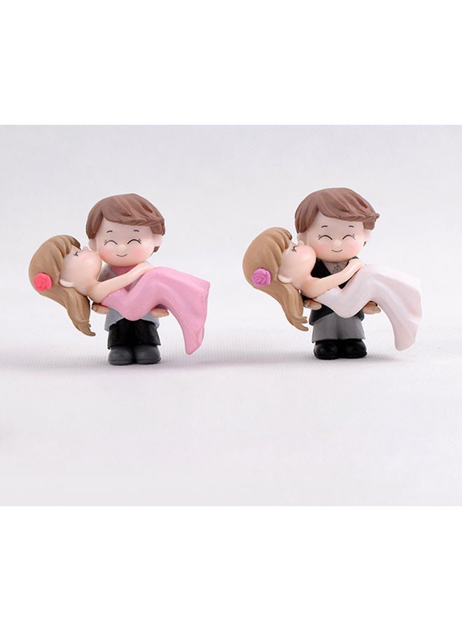Sweet Couple Bride Groom Model Multicolour 20 x 10 x 20cm - Image 5